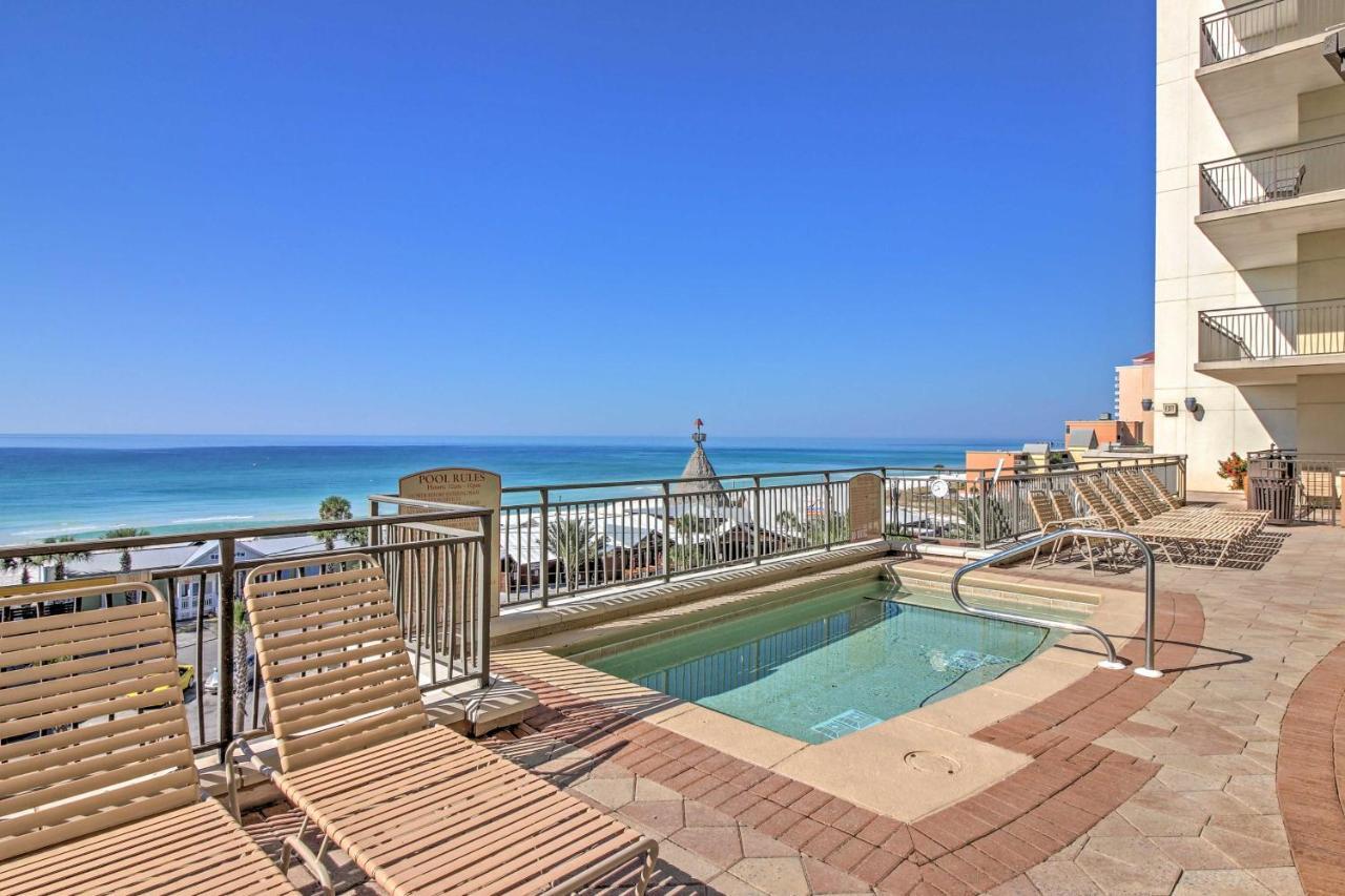Chic Panama City Beach Condo With Pool And Gulf Views Buitenkant foto